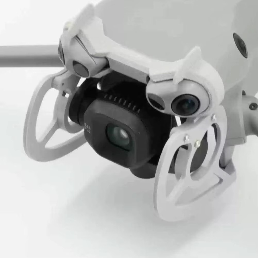 DJI Mini 5 Pro Carbon Fiber Gimbal Schutzhülle in Orange mit 3D Anti-Fall Stoßfestem Kamera Schutz Bar - Bild 5