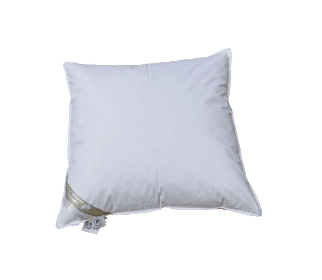 Bella Star Kopfkissen mit Daunen-Feder-Mix in Weiß, B/B/H: 80 x 80 x 80 cm - Bild 1
