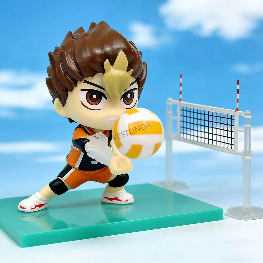 Bandai Volleyball Junior Q-Version, Sammlerfigur, 8-teiliges Set - Bild 2