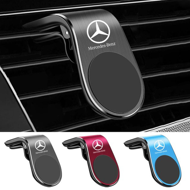 Magnetische Auto-Handyhalterung für Mercedes Benz A C E S G Klasse GLC CLE CLA GLB GLS W177 mit Lüftungsclip und GPS-Halterung - Bild 1
