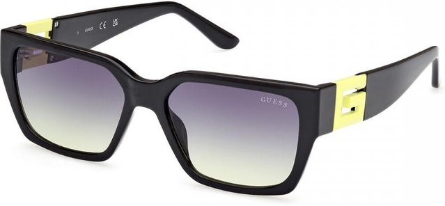 Guess GU7916 Sonnenbrille, Vollrand, Square, Kunststoff, Black, Unisex - Bild 1