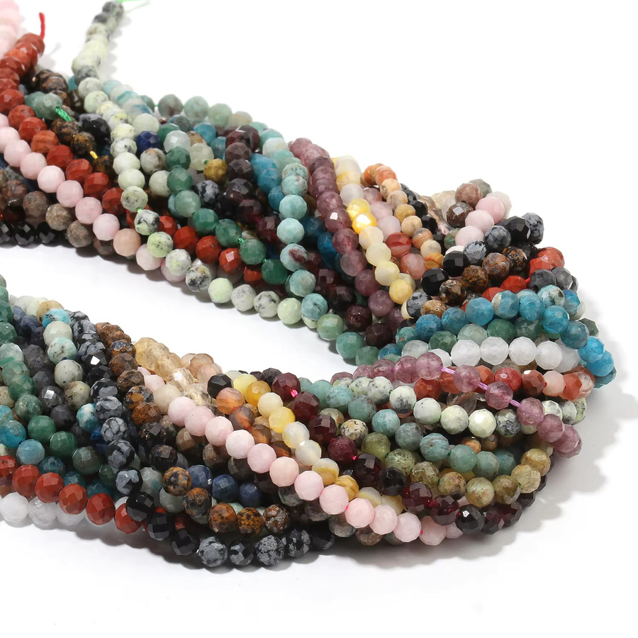 Perlen, Granat, Opal, Labradorit, Sodalith, Bunt, Unisex - Bild 2