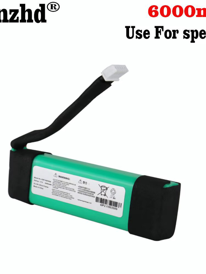 JBL Charge 3 Ersatzakku GSP 1029102A, 3,7 V Li-Polymer Akku mit 6000 mAh - Bild 1
