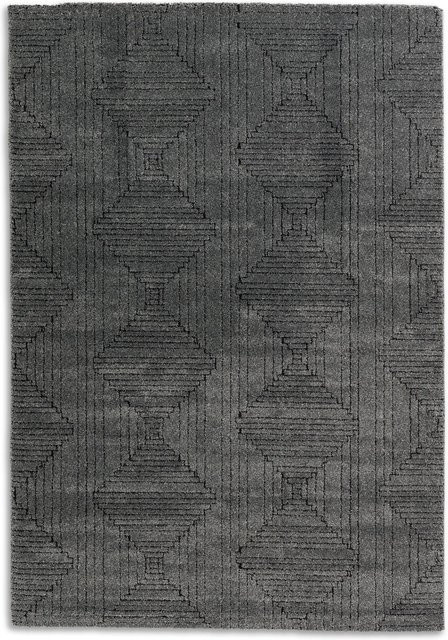 Schöner Wohnen Teppich Pure Design Anthrazit B: 80 cm, L: 150 cm - Bild 1