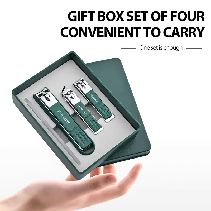 PKFC Nagelknipser-Set, 4-teilig, Edelstahl, Glänzend, Unisex - Bild 2