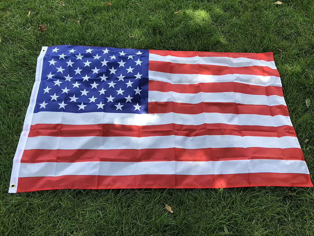 SKY US-Flagge USA amerikanische Flagge mit Sternen und Streifen aus Polyester, B: 150 cm, H: 90 cm - Bild 2