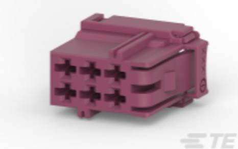 TE Connectivity 5-968970-1 Box in Pink - Bild 1