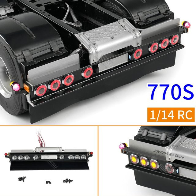 LESU RC Truck 770S Rücklicht und Querträger Set, Zubehör, 1/14 Maßstab - Bild 1