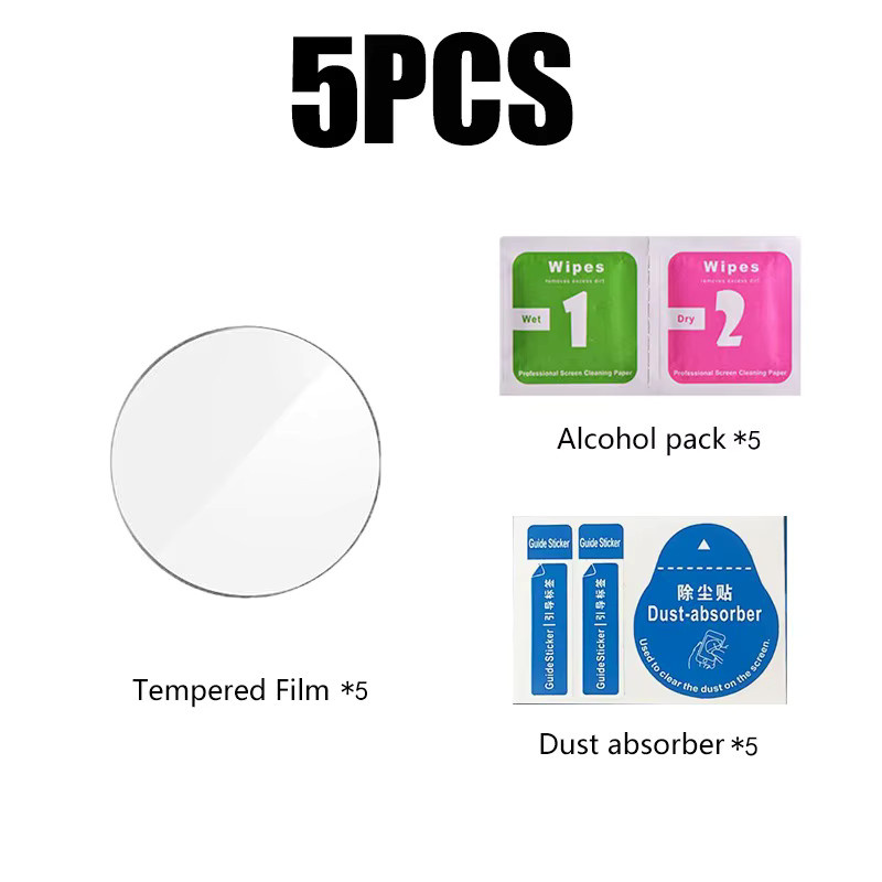 CAOWTAN Gehärtetes Glas Display Schutzfolie für Huawei GT6 und GT6 Pro 41mm/46mm, Transparent - Bild 6