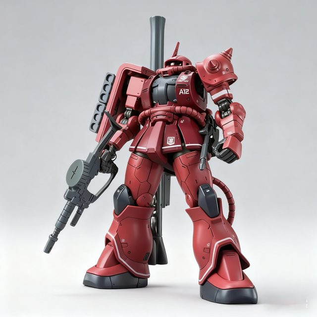 Bandai GTO Zaku Of The Red Comet Bausatz, Actionfigur - Bild 1