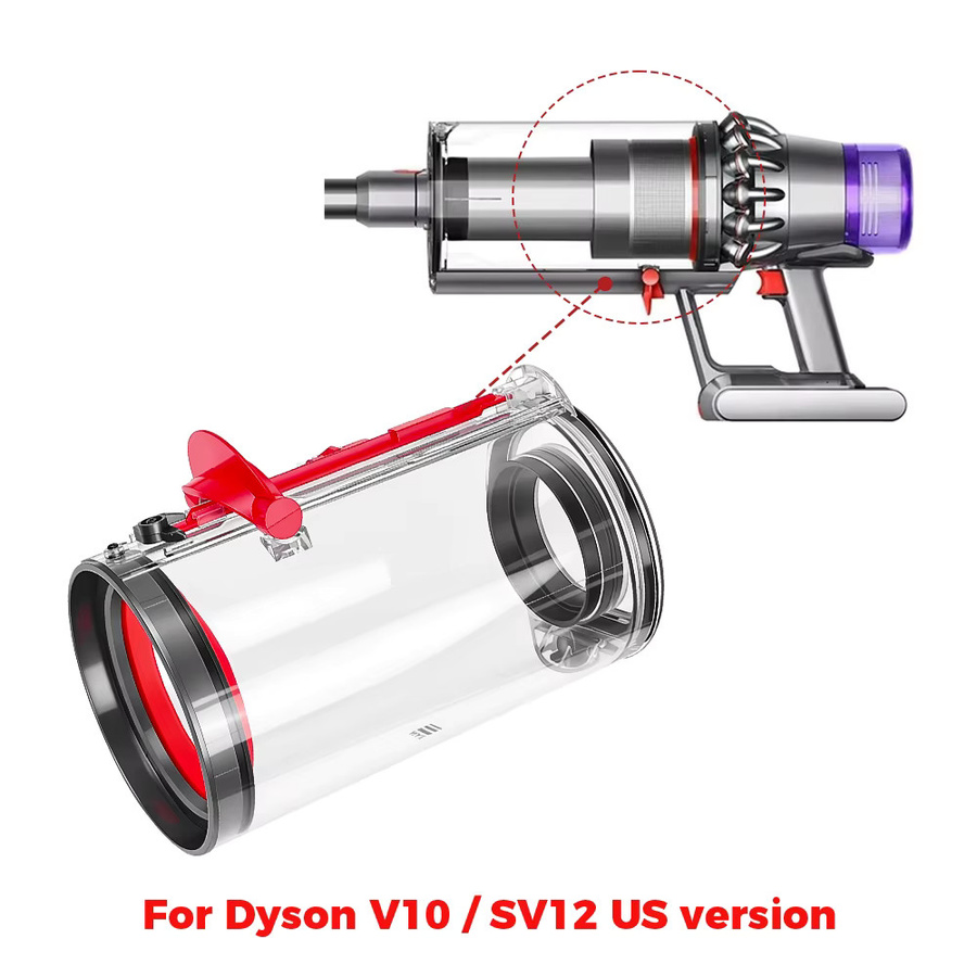 HEPA Filter Kit für Dyson V10 SV12 Staubsauger Zubehör Ersatzteil für Staubbehälter und Deckel - Bild 4