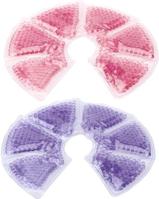 Real Bubee Brusttherapie-Pads, 2 Stück, Heiß- und Kaltanwendung, pink - Bild 1