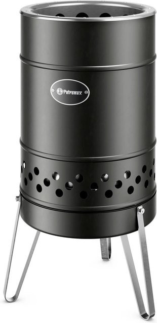 Petromax Feuertonne Pyron Black Edition aus Edelstahl als raucharme Feuerstelle - Bild 2