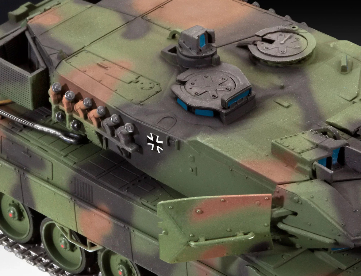 Revell Leopard 2 A6M, Fahrzeug, 1:72, Grau, Kunststoff - Bild 5