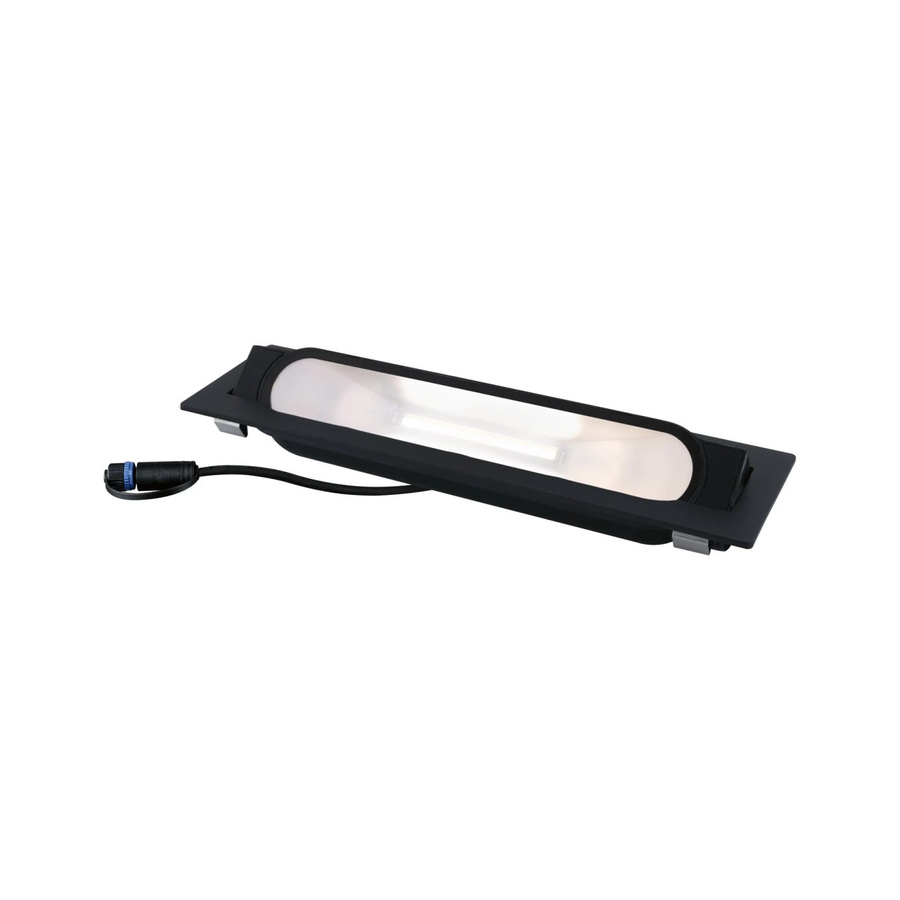 Paulmann Plug & Shine Ito LED-Wandfluter Anthrazit, Warmweiß, 6,1 W, IP67, B/H: 7,6 x 27,9 cm - Bild 2