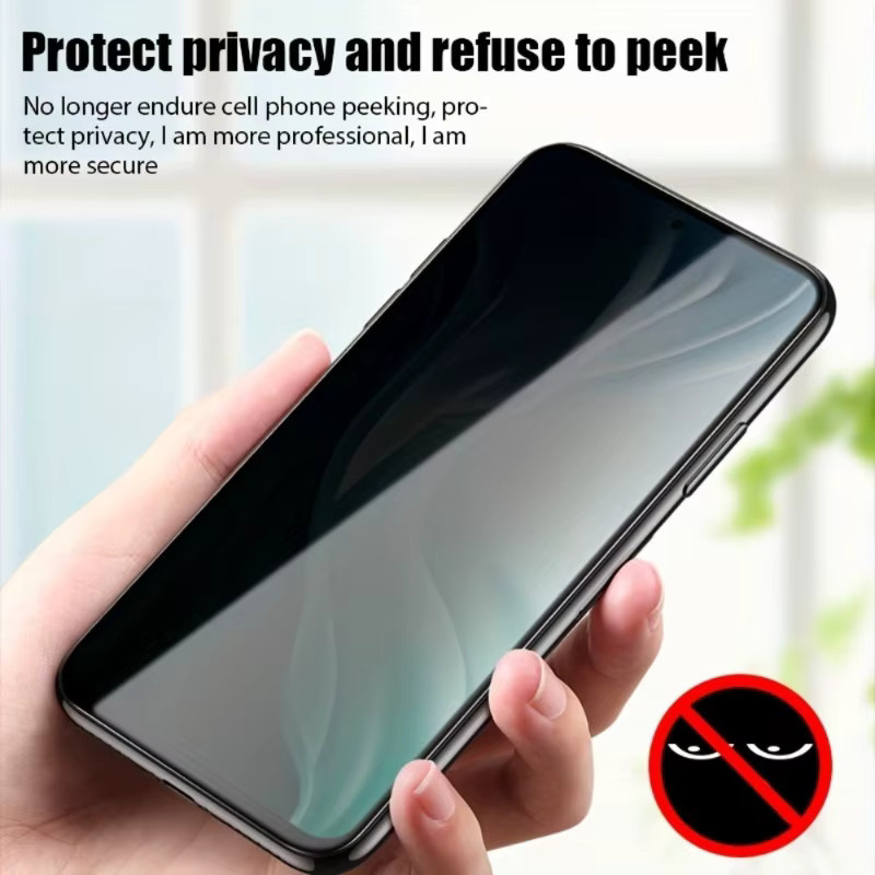 2er-Set Privatsphäre-Schutzfolien aus gehärtetem Glas für Xiaomi 14T 13T 12T 11T Pro sowie POCO X7 X6 X5 Pro mit voller Abdeckung - Bild 2