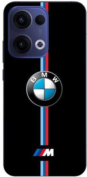 Manicase Schutzhülle für Oppo Reno 13 5G mit BMW Logo in Schwarz - Bild 1