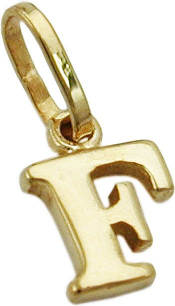 Paolo Renzo Buchstabenanhänger, 375 Gold, Unisex - Bild 1