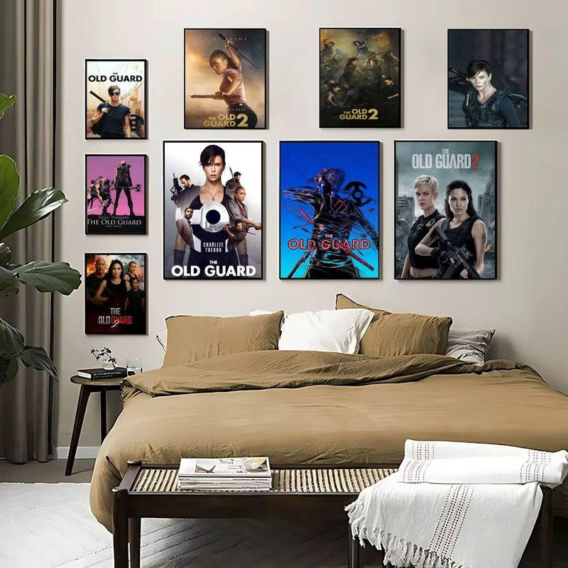 Kayou G-Guard Vintage Poster in HD-Qualität, mehrfarbiges Retro-Wandbild als Rahmenlose Wanddekoration für dein Zuhause - Bild 4
