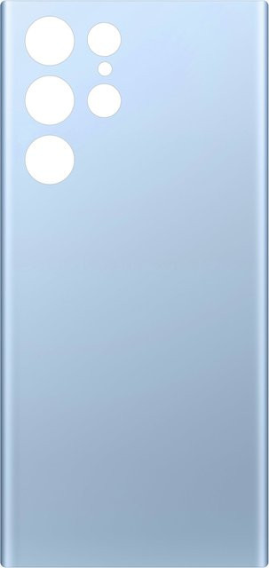 Batteriedeckel kompatibel mit Samsung Galaxy S22 Ultra 5G S908, Blau - Bild 1