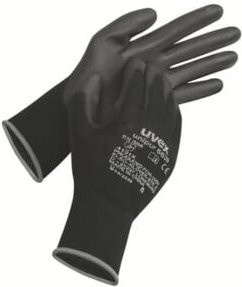 Uvex Unipur 6639 Montagehandschuhe mit PU-Beschichtung in Schwarz, Größe 7 - Bild 2