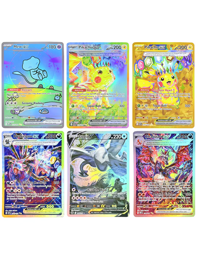 TAKARA TOMY Pokémon Holographic Game Trading Collection Proxy Cards, Set / Bundle, Bunt / Mehrfarbig - Bild 2