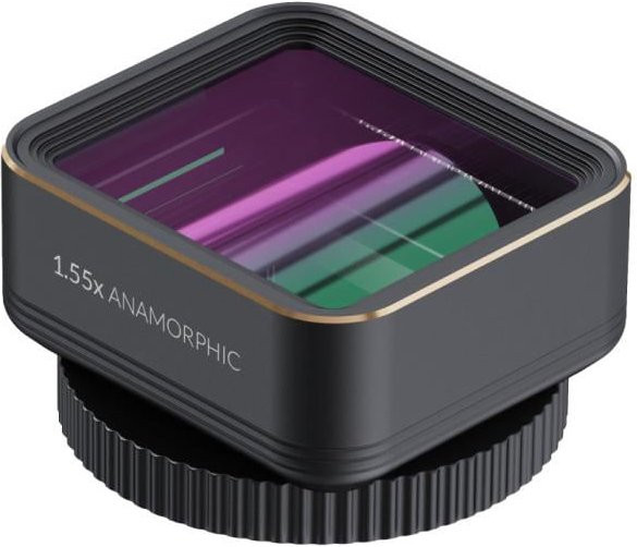 ShiftCam LensUltra 1.55x Anamorphic Smartphone Objektiv in Schwarz für iPhone 15-Serie und Samsung Galaxy S23-Serie - Bild 1