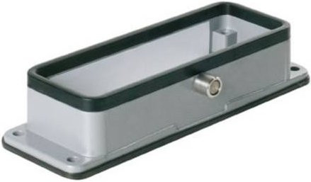 Weidmüller HDC 24B AZO 1611350000 Anbaugehäuse aus Edelstahl in Grau - Bild 1