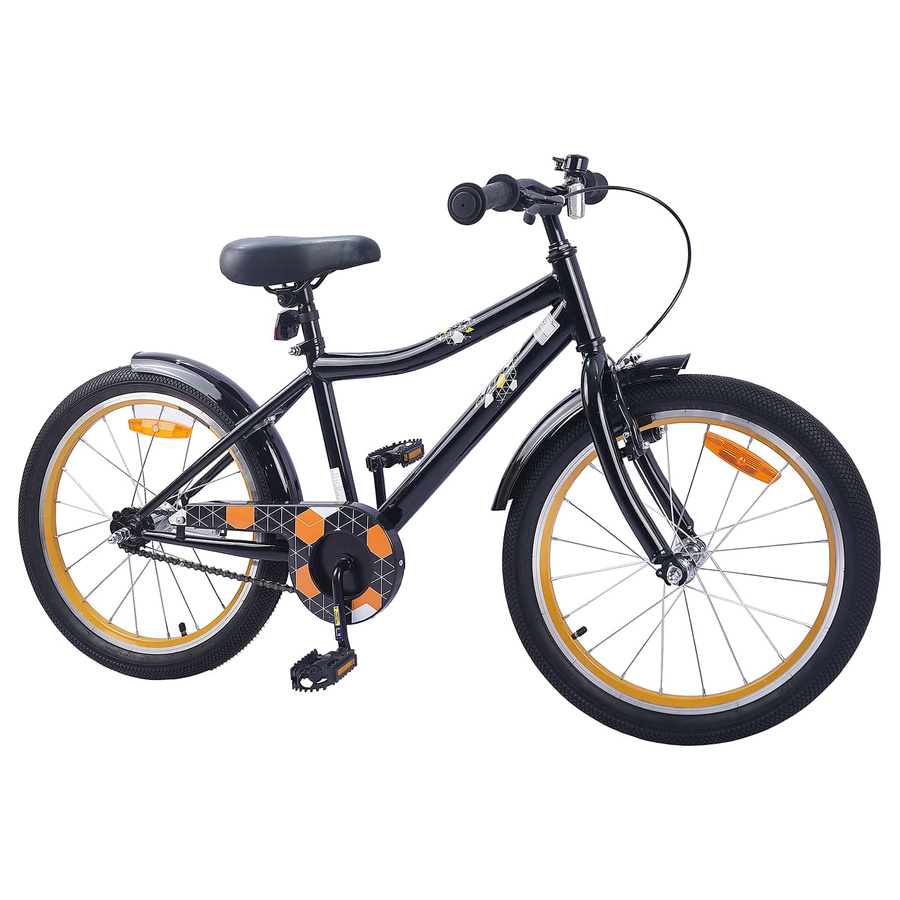 VD Home Furnishing Kinderfahrrad 18 Zoll Schwarz - Bild 1