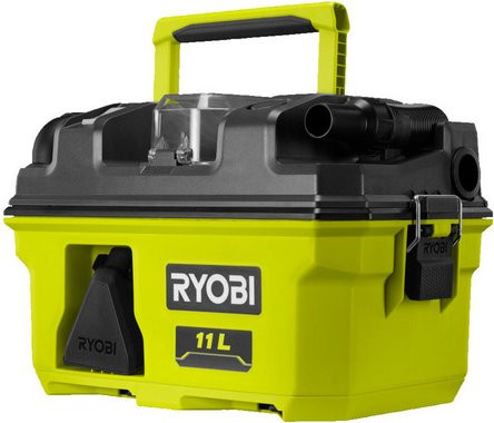 Ryobi Akku-Nass-Trockensauger ONE+ RV1811-0 in Grün mit HEPA-12-Filter - Bild 1