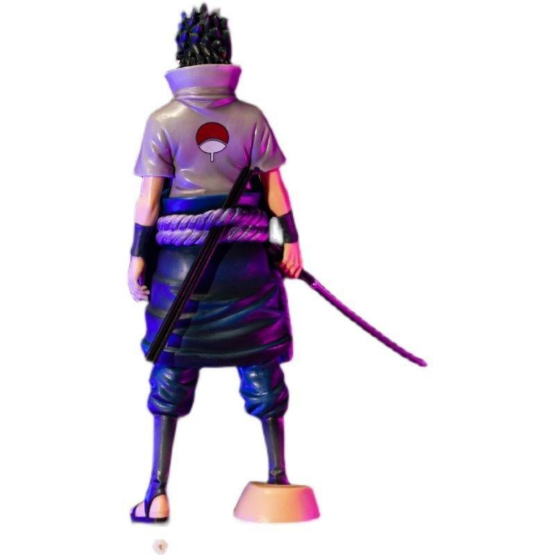 Yiran toy 1 Naruto Sasuke Uchiha Actionfigur PVC weiß 29 cm - Bild 3