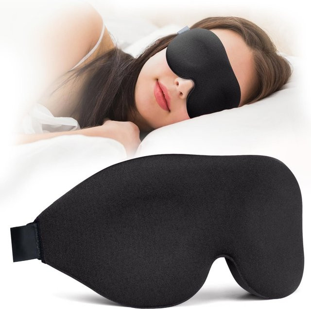 YUKUI 3D Schlafmaske Augenabdeckung, Unisex - Bild 1