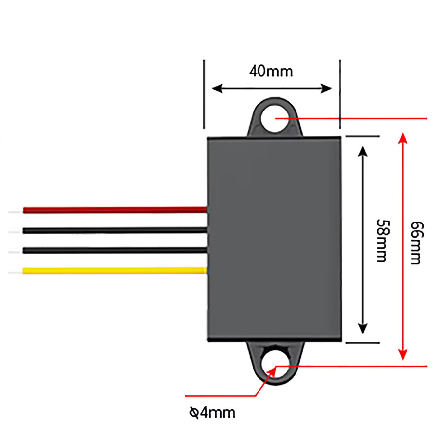 GYVRM DC-DC Step Down Buck Converter Wasserdicht IP68 480W Spannungsregler für 36V 48V bis 24V - Bild 2