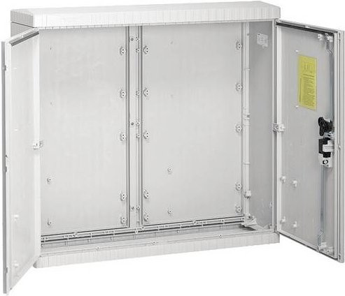 Hager ZAL102 Kabelverteilerschrank aus Kunststoff in Weiß - Bild 1