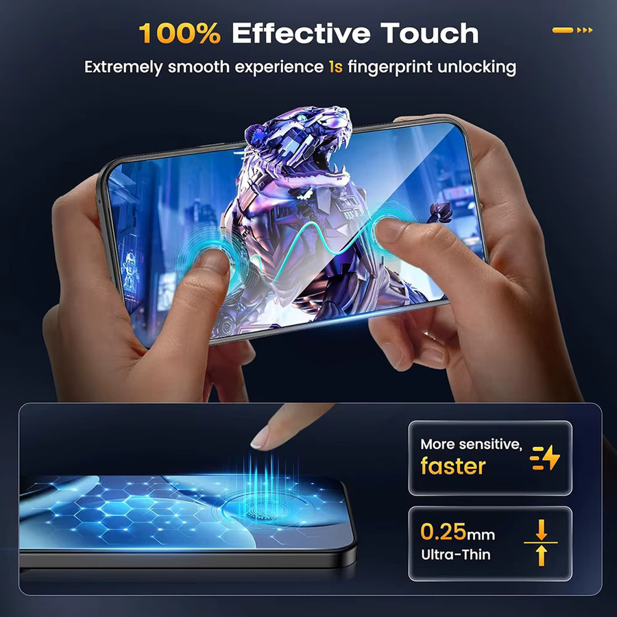 3er-Pack PHENVEL Displayschutzfolie aus gehärtetem Glas für Google Pixel 10, Pixel 10 Pro und Pixel 10 Pro XL, transparent - Bild 5