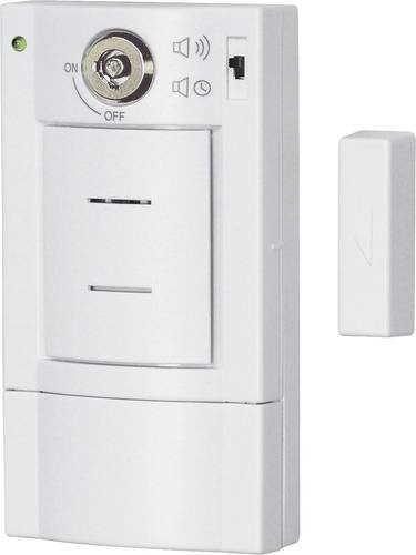 PENTATECH Türalarm DG6 mit Schlüssel, 95 dB, Weiß - Bild 1