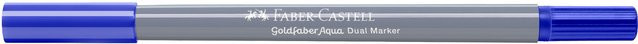 Faber Castell Goldfaber Aqua Dual Marker Blauviolett mit Brush- und Ink-Spitze - Bild 1