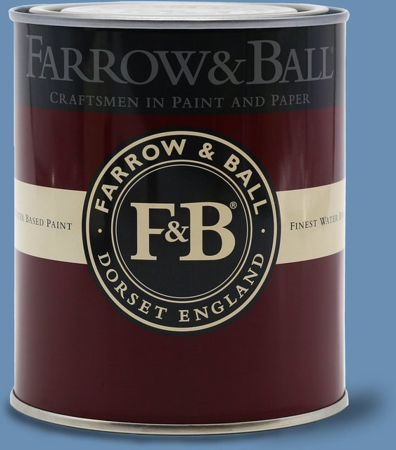 Farrow & Ball Exterior Masonry Putzfarbe Cook's Blue 237 Matt Blau 5 l - Bild 1