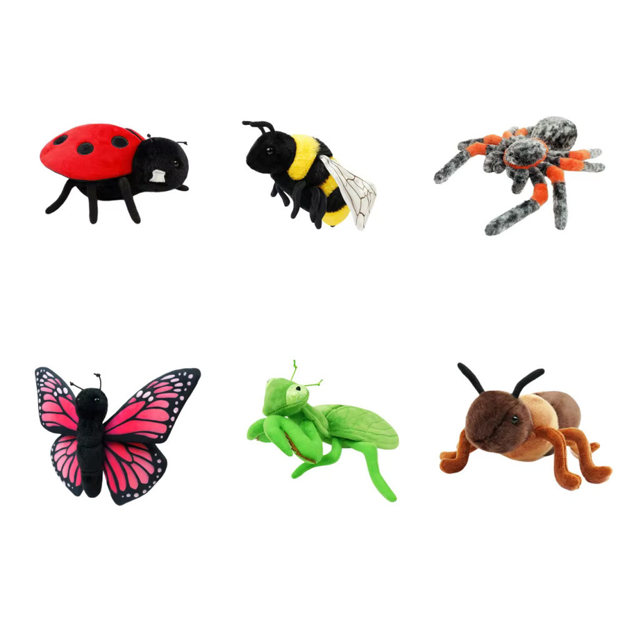 pangcangshu Plüsch-Insektenfiguren, Tiere, bunt, mehrfarbig - Bild 1