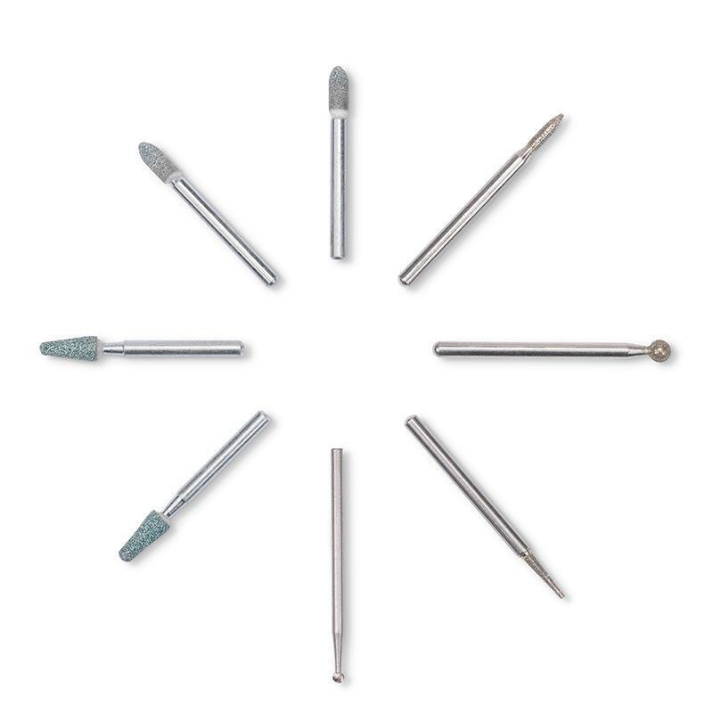 Dremel Glasgravurset 682 in Blau, 8-teiliges Zubehörset für Rotationswerkzeuge - Bild 4