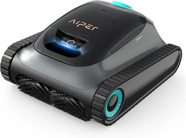 Aiper Scuba S1 Kabelloser Pool-Reinigungsroboter für Einbaubecken in Schwarz - Bild 1