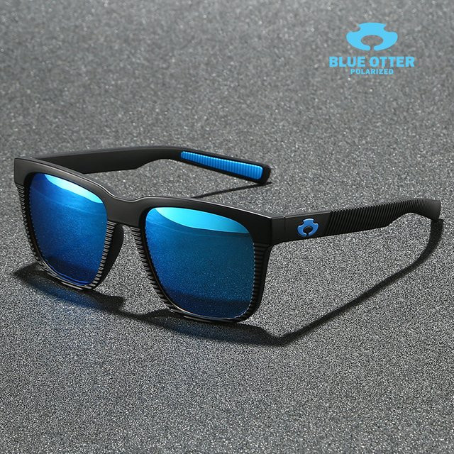 Karos Sonnenbrille, Vollrand, Kunststoff, Schwarz, Unisex, polarisiert - Bild 1