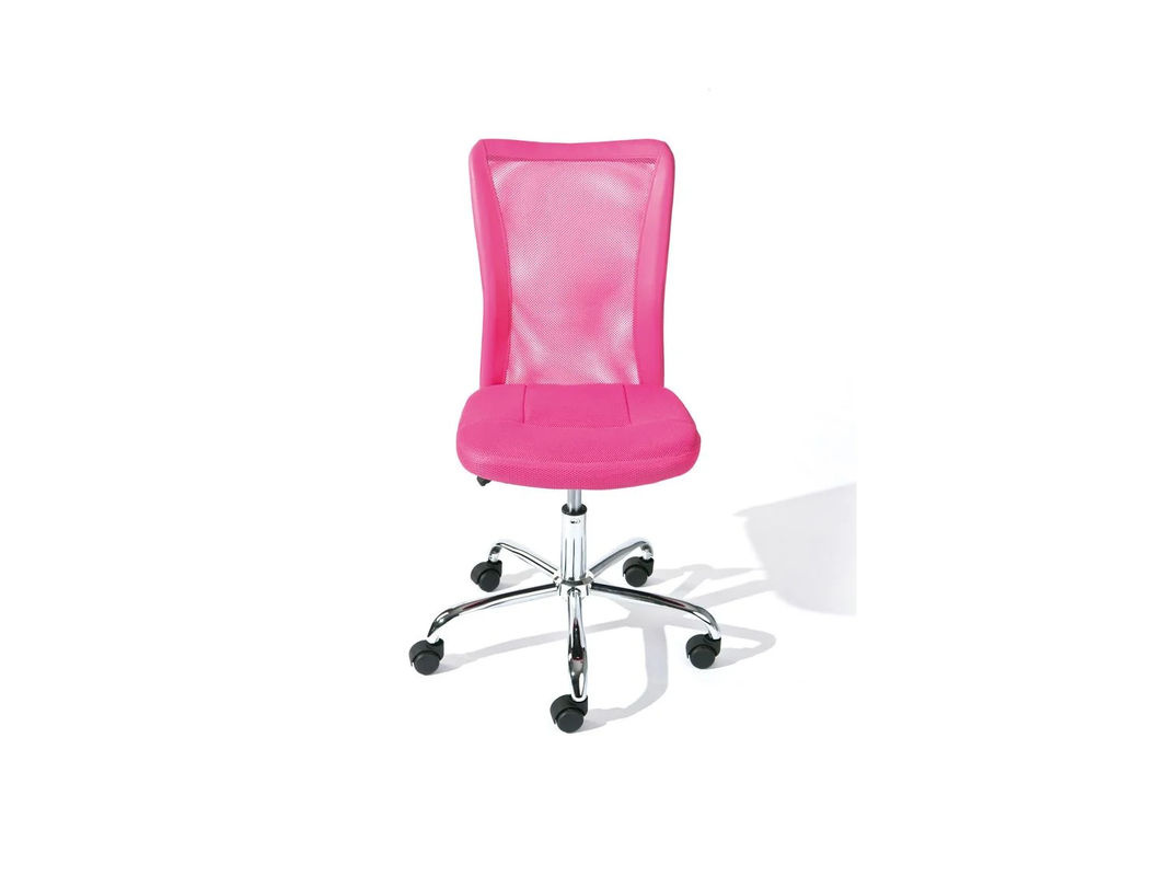 INTER LINK Drehstuhl Bonnie in Pink mit Rollen und Stoffbezug, B/T/H: 56 x 43 x 80 cm - Bild 3