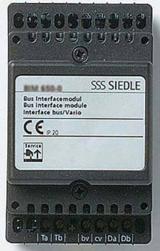 Siedle Bus-Interface-Modul BIM 650-02 in Grau - Bild 2