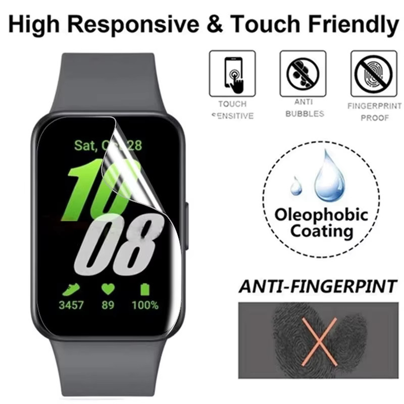 Samsung Galaxy Fit3 Displayschutzfolie aus Hydrogel, transparent, Anti-Scratch Schutzfolie - Bild 4