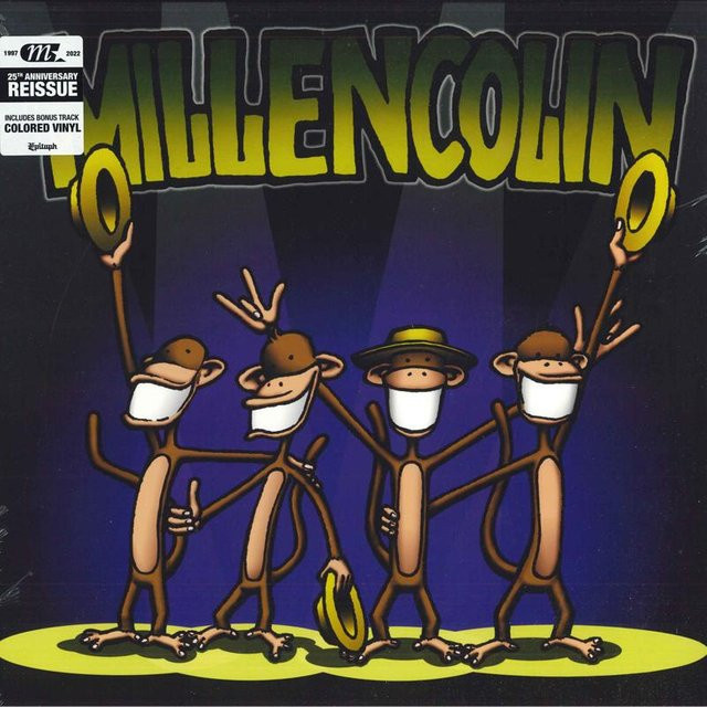 Millencolin LP Schallplatte Burning Heart Records - For Monkeys (2022) Rock/Ska - Braun/Mehrfarbig - Bild 1