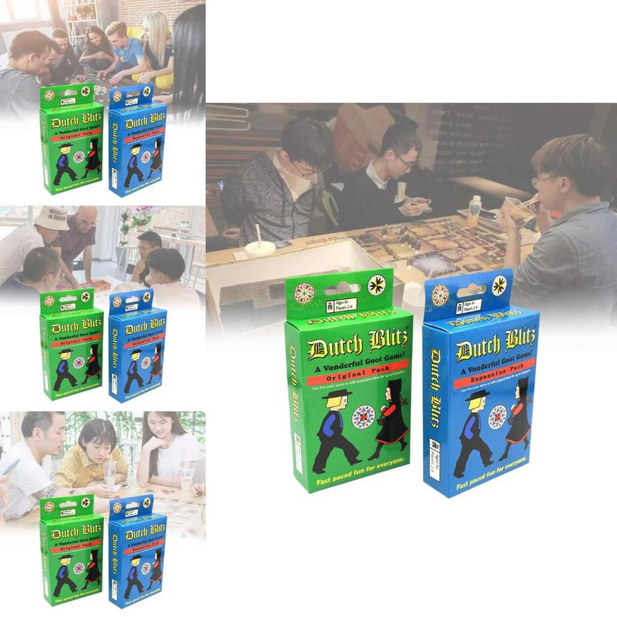 RippleRift Dutch Blitz Kartenspiel Blau Grün Bunt - Bild 3