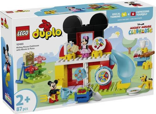 LEGO Duplo Micky Maus Wunderhaus mit Minnie und Pluto Konstruktionsspielzeug ab 2 Jahren - Bild 1