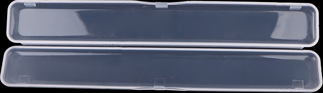JCSYFAC Organizer Box für Nageldateien und Baumwoll-Tupfer, Transparent - Bild 1