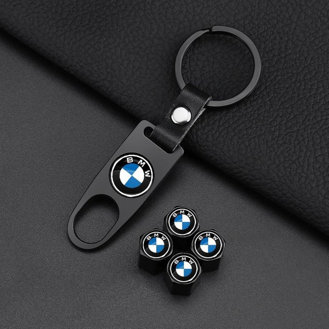 BMW Schlüsselanhänger Metall, Leder, Unisex - Bild 1